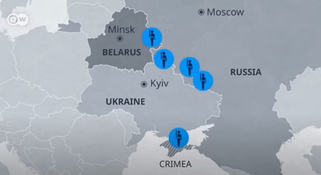 Map Ukraine Russia conflict Summary 