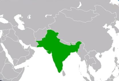 PAKISTAN INDIA MAP 