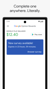 google opinion reward balance Money without Investment from Google
