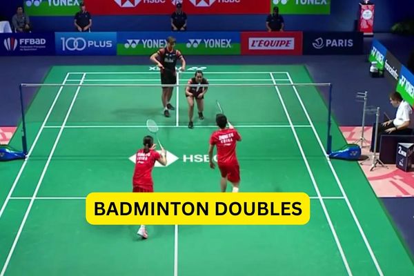 badminton Doubles service rules