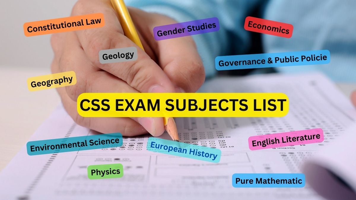 Revised Css Subjects And Syllabus Info Hub Inn