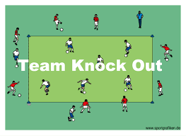 Knockout Soccer Drills for kids