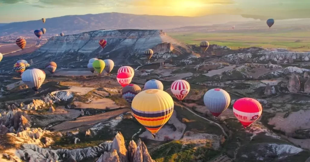 Relax in a Hot Air Balloon Ride