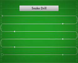 Snake Soccer Drills for kids