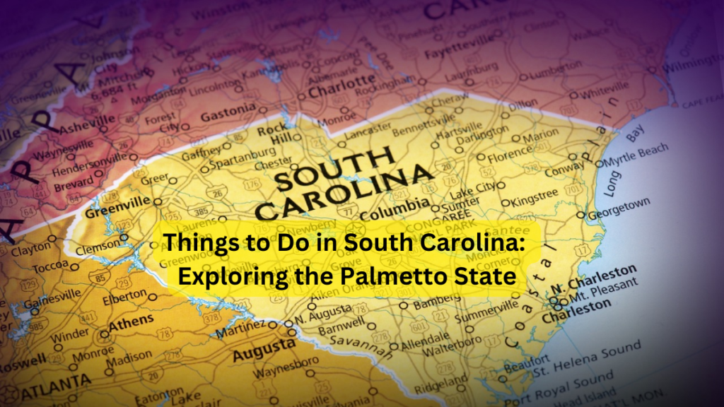 Things to Do in South Carolina: Exploring the Palmetto State