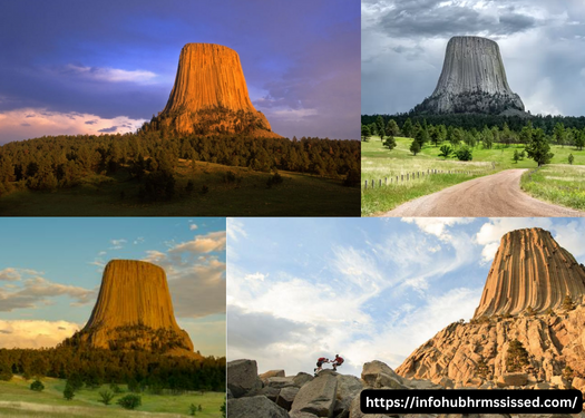 Witness the Majestic Devils Tower National Monument Wyoming