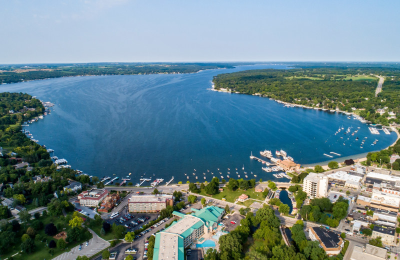 Relaxing in the Scenic Setting of Lake Geneva