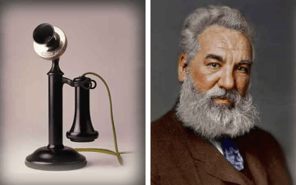 1st Telephone Inventor Alexander Graham Bell