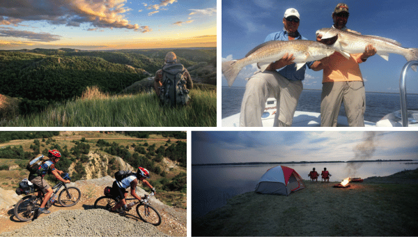 Hiking, Fishing, and Camping North Dakota