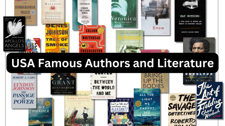 USA Famous Authors and Literature